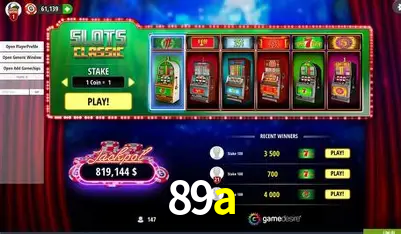 Descubra a Magia dos Jogos de Arcade no 89a